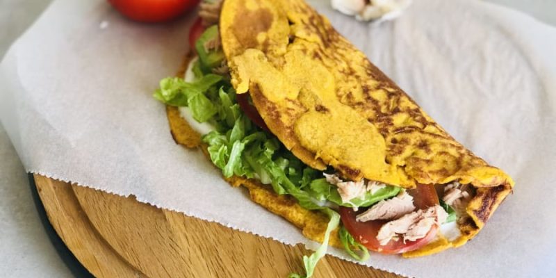 Crepes de zanahoria